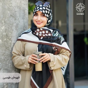 روسری نخی نیلوفر