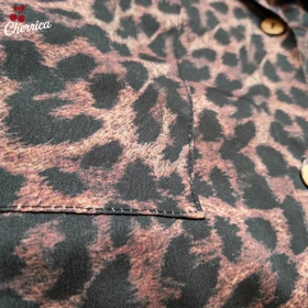 ست شومیز و شلوار پلنگی