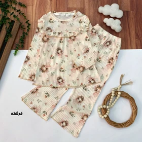 بلوز شلوار ریلی دخترانه