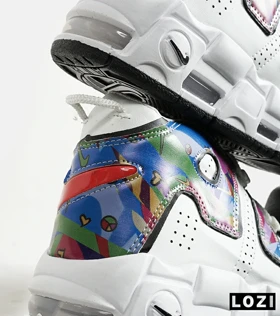کفش کتانی مردانه و زنانه سفید NIKE Air More Uptempo '96