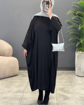 مانتو عبایی ساتن