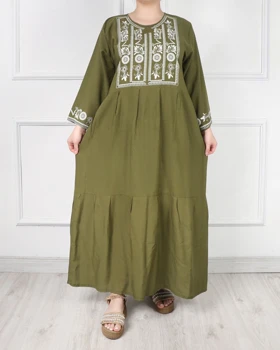 پیراهن مشکی محرمی نخی 6938