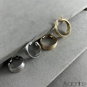 گوشواره زنانه YSX ژورنالی حلقه‌ای 20373