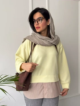 شومیز مانتویی دوتیکه پرتو