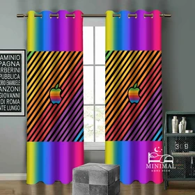 پرده کودک طرح لوگو اپل مدل W5114