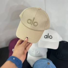 کلاه بیسبالی کتان گلدوزی alo