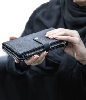 کیف پول چرم زنانه MRC550