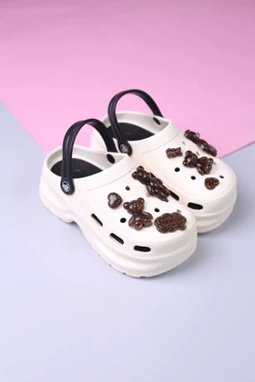 کفش صندل زنانه رکابدار کراکس شاینی