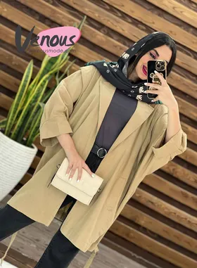 مانتو پانچ دو طرف ژیله