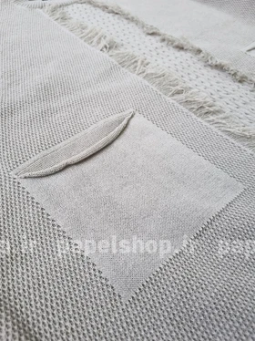 ست بافت یقه گرد و شلوار بگ طرح دوجیب