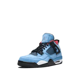 کتانی نایک جردن4 تراویس اسکات آبی Nike Travis Scott Air Jordan 4 Retro "Cactus Jack" sneakers