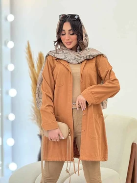 مانتو چهار جیب پایین بندی