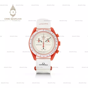 ساعت مچی امگا سواچ ماموریت به مریخ Omega x Swatch Mision to the mars