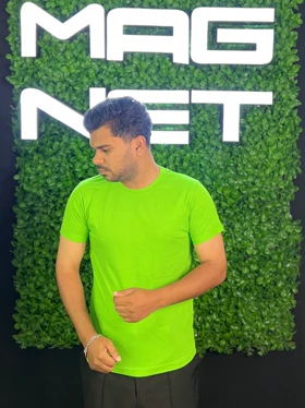 تیشرت ساده سبز
