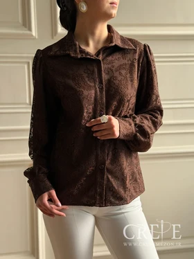 شومیز ساتن گیپور