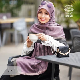 روسری نخ ابریشم رافاگل