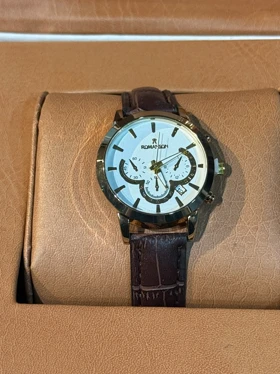 ساعت اسپرت طرح رمانسون زنانه قهوه ای