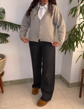 شلوار راه راه کلاسیک