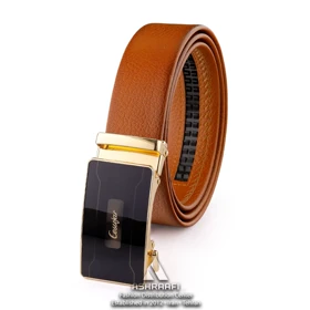 کمربند مردانه ریلی Leather Ratchet Belt BL23