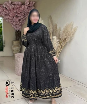 پیراهن مجلسی ترند زنانه سایز بزرگ کد 3591