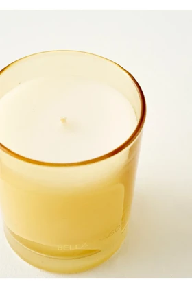 شمع معطر Bella Maison مدل Amberwood Trail موم سویا - زرد