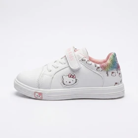 کتانی سفید دخترانه طرح Hello Kitty