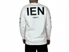 دورس مردانه سفید طرح دار قواره باکسی