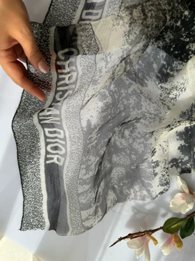 شال ابریشم تور دیور جنگل 20615