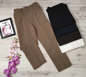 شلوار مام استایل دمپا پاکتی کد 30175