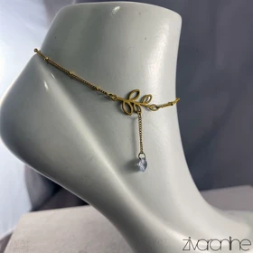 پابند طرح برگ نگین‌دار 60061