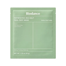 ماسک صورت بایودنس Biodance مدل Refreshing Sea Kelp Real Deep