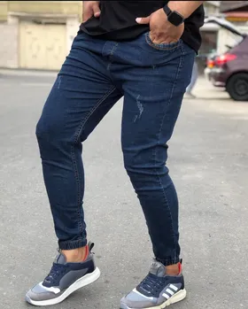 شلوار اسلش جین در رنگ بندی خفن- پارچه پنبه پر سنگشور اعلا