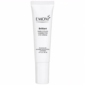 کرم دور چشم امونی درماسیوتیکس مدل Brilliant اصلاح کننده حلقه های تیره 15ml