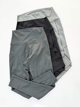 لگ ورزشی زنانه فلامنت نوار دوزی جیب‌دار