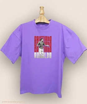 تیشرت لش مردانه و زنانه طرح کریستیانو رونالدو کد 961