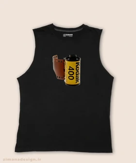 تاپ مردانه و زنانه نوستالژی طرح فیلم نگاتیو