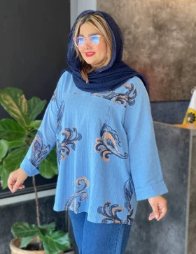تونیک طرحدار سوسن کد : 5574