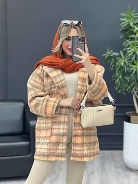 پالتو جلو باز یقه انگلیسی