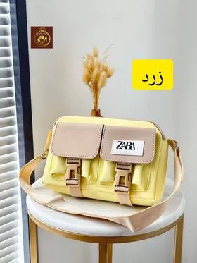 کیف دوشی پاسپورتی جادار زنانه زارا