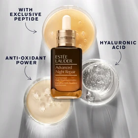 سرم ضدچروک و ترمیم‌کننده پوست استی لادر, Estée Lauder مدل Advanced Night Repair حاوی هیالورونیک اسید و پپتید حجم 50 میلی‌لیتر