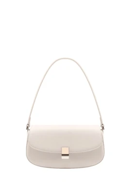 کیف دوشی زنانه دیوید جونز مدل CM7370 (سفید کرمی)