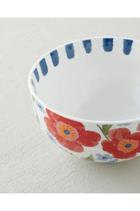 ظرف تنقلات English Home مدل Bright Bloom New Bone China - چندرنگ