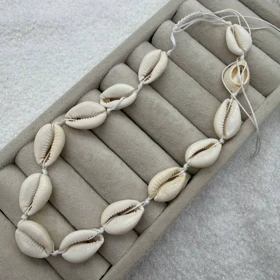 گردنبند صدف طبیعی بندی