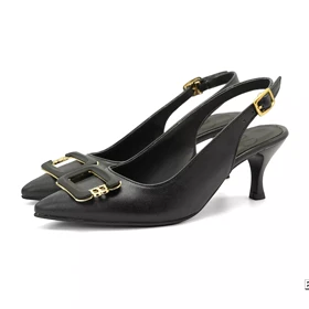 کفش مجلسی زنانه پاشنه‌دار 5 سانت مدل 400937 _ sandal valentino