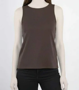 تاپ حلقه‌ای یقه گرد