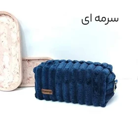 کیف لوازم آرایشی زنانه مدل فلامینگو طرح کرکره ای