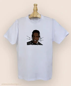 تیشرت مردانه و زنانه طرح تراویس اسکات کد 945