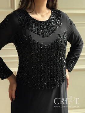 ماکسی سایزبزرگ پولکی نساء