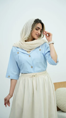 شومیز لینن