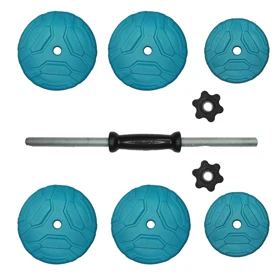 دمبل گرد قابل تنظیم وزن 13 کیلوگرم رادیس فیت مدل DVP13-MIX1 One Handle